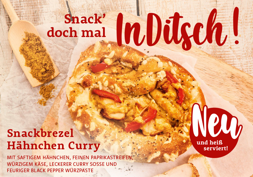 Snackbrezel Hähnchen-Curry *NEU*