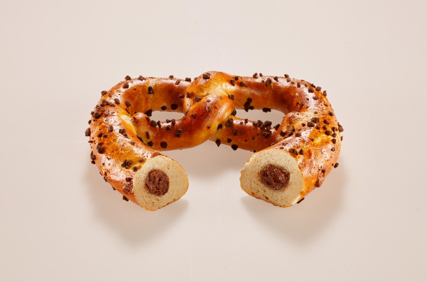 Laugenbrezel gefüllt mit Schokocreme, 81 g