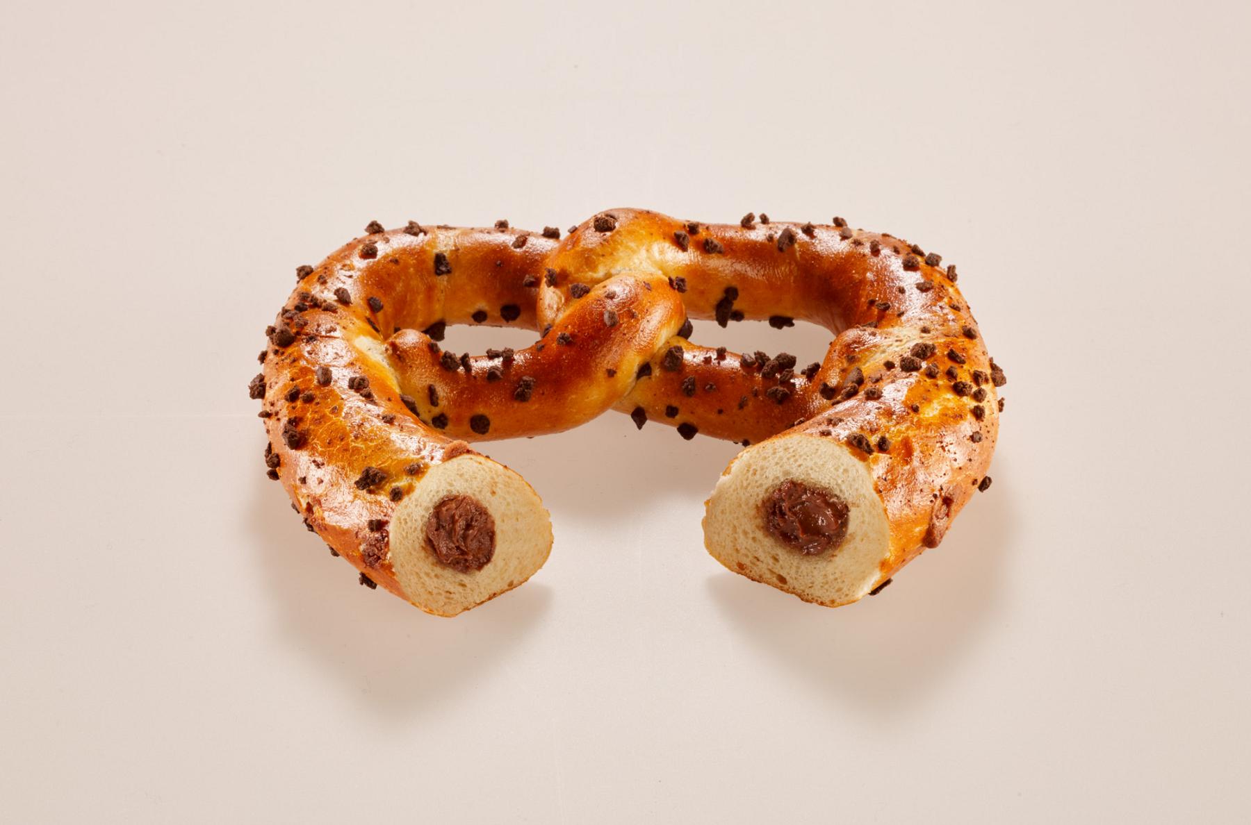Pretzel filled with chocolate creal, 81 g