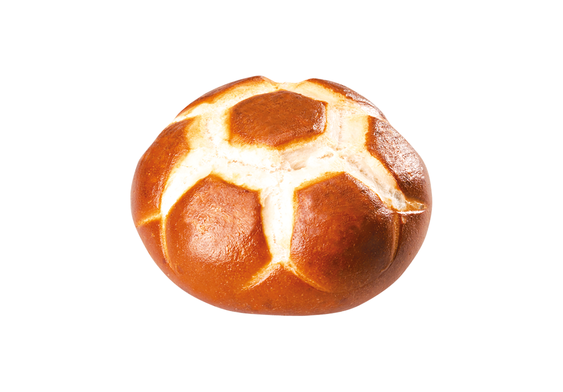 Pretzel football roll, 70 g