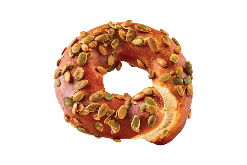 Pretzel ring with pumpkin seeds, 115 g