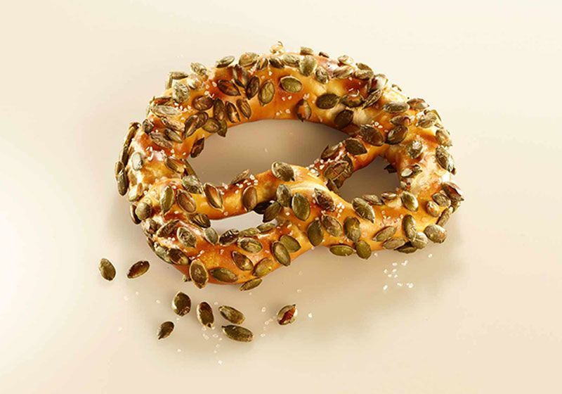 Pretzel With Pumpkin Seeds & Salt