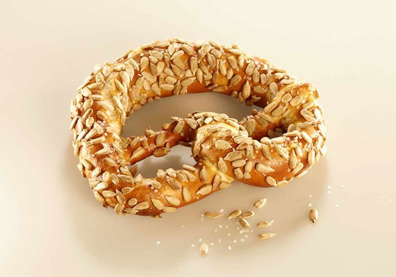 Pretzel With Sunflower Seeds & Salt