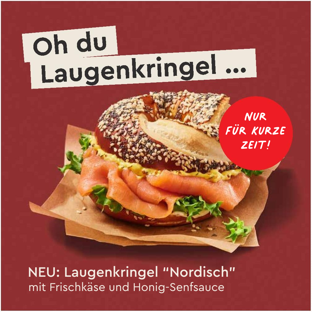 Neu & raffiniert: Der Laugenkringel „Nordisch“