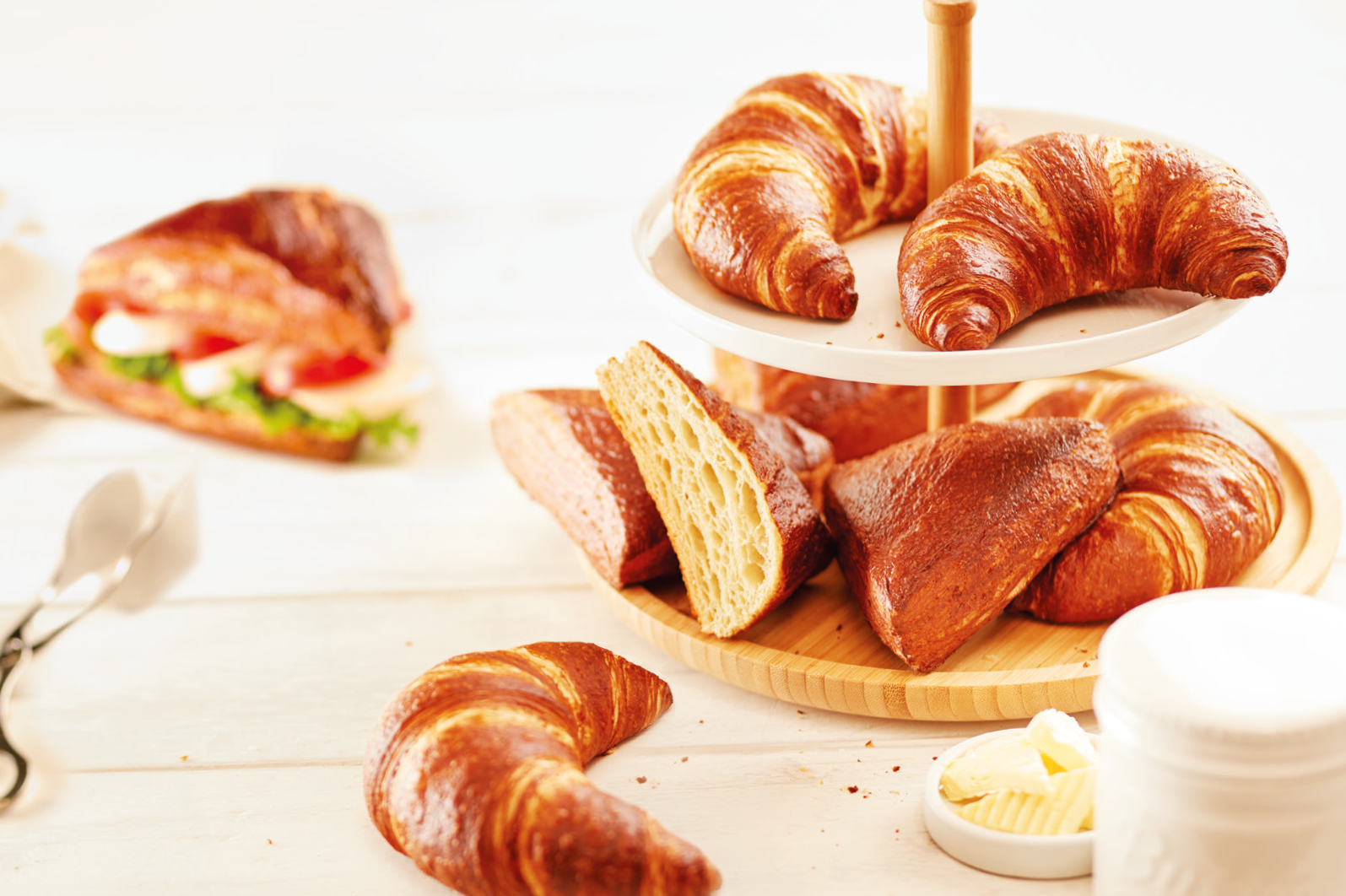 Pretzel croissant specialities
