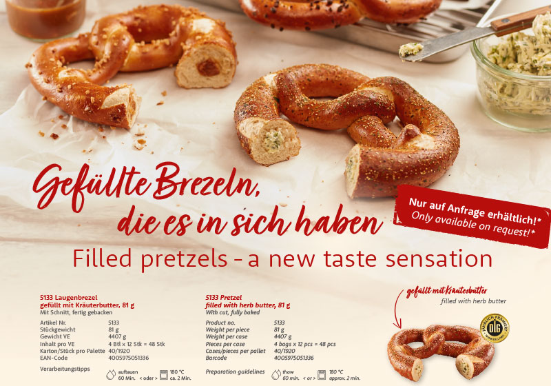Gefüllte Produkte & B2C Sortiment