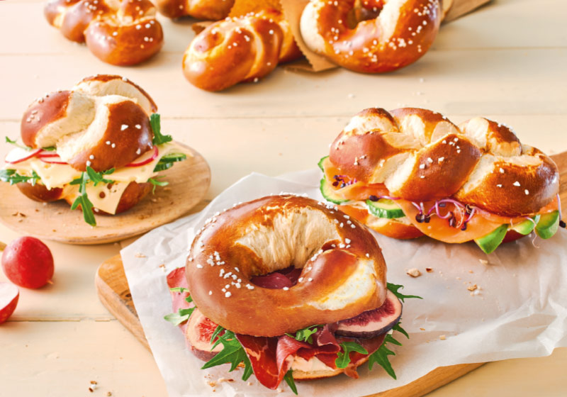 Pretzel-Trio